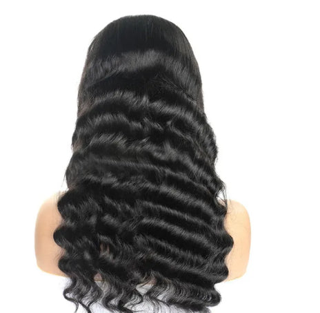 13x 4 Front Lace Human Hair Wig Wig Straight Hair